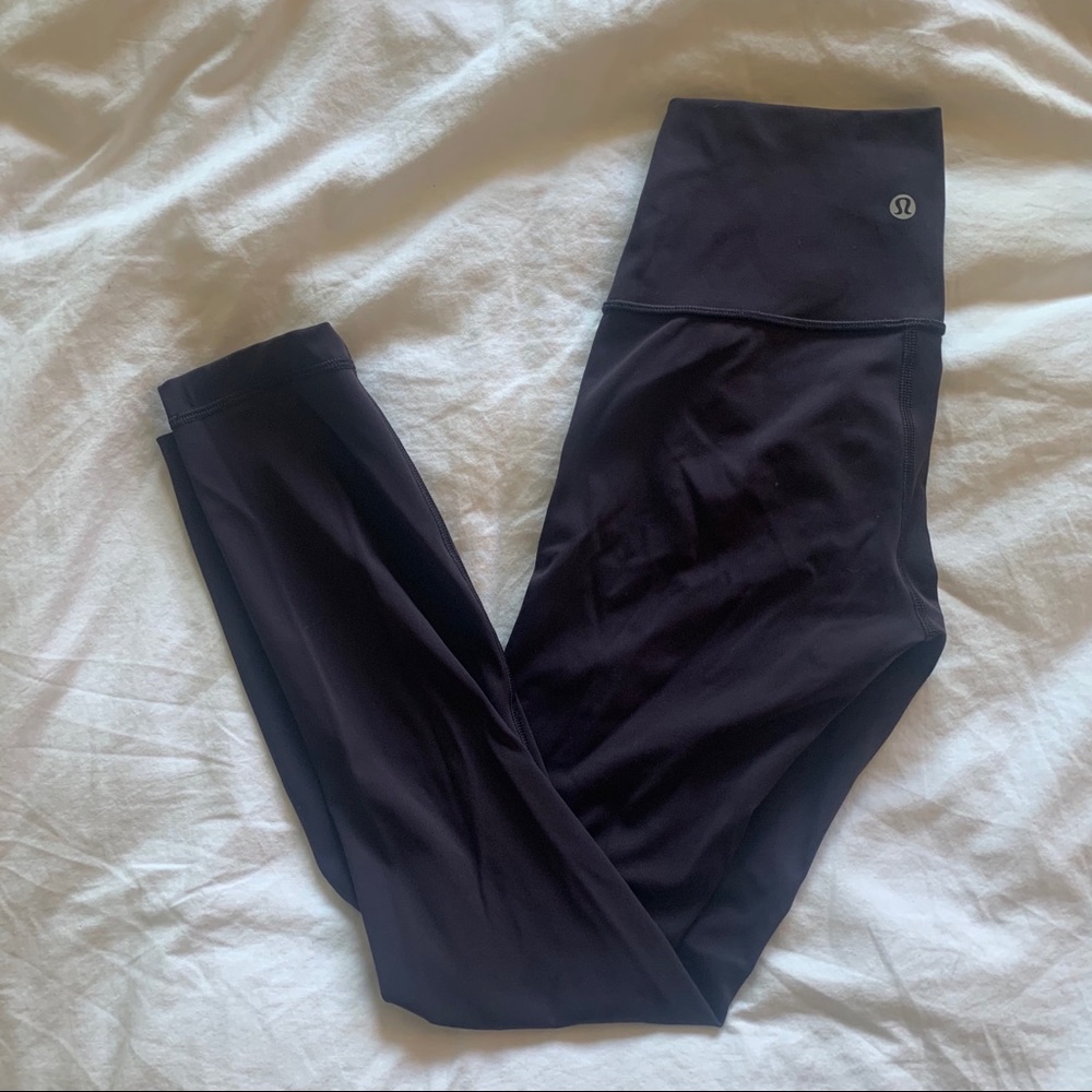 Purple lululemon wunder unders